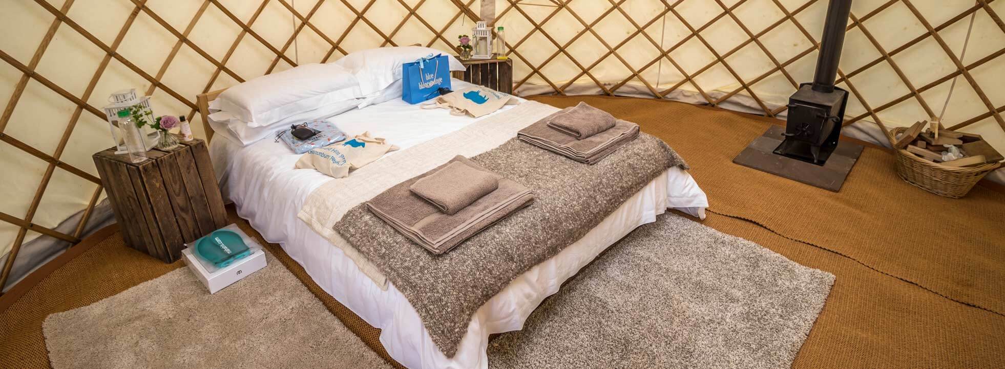 Luxury Yurts | Glastonbury Accommodation | Pennard Hill Farm