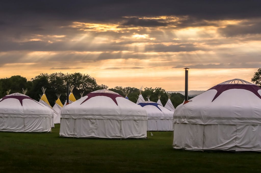 Glastonbury 2025 Luxury Festival Pennard Hill Farm